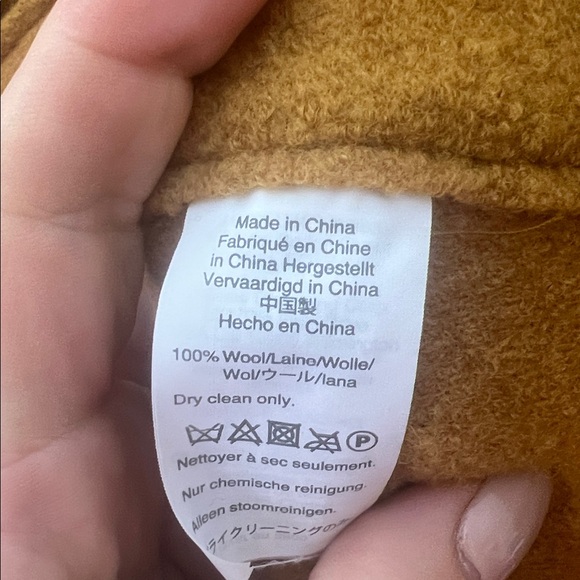 J. crew 100% wool 16 xL- xxL Daphne Topcoat PeaCoat Jacket - Picture 10 of 10
